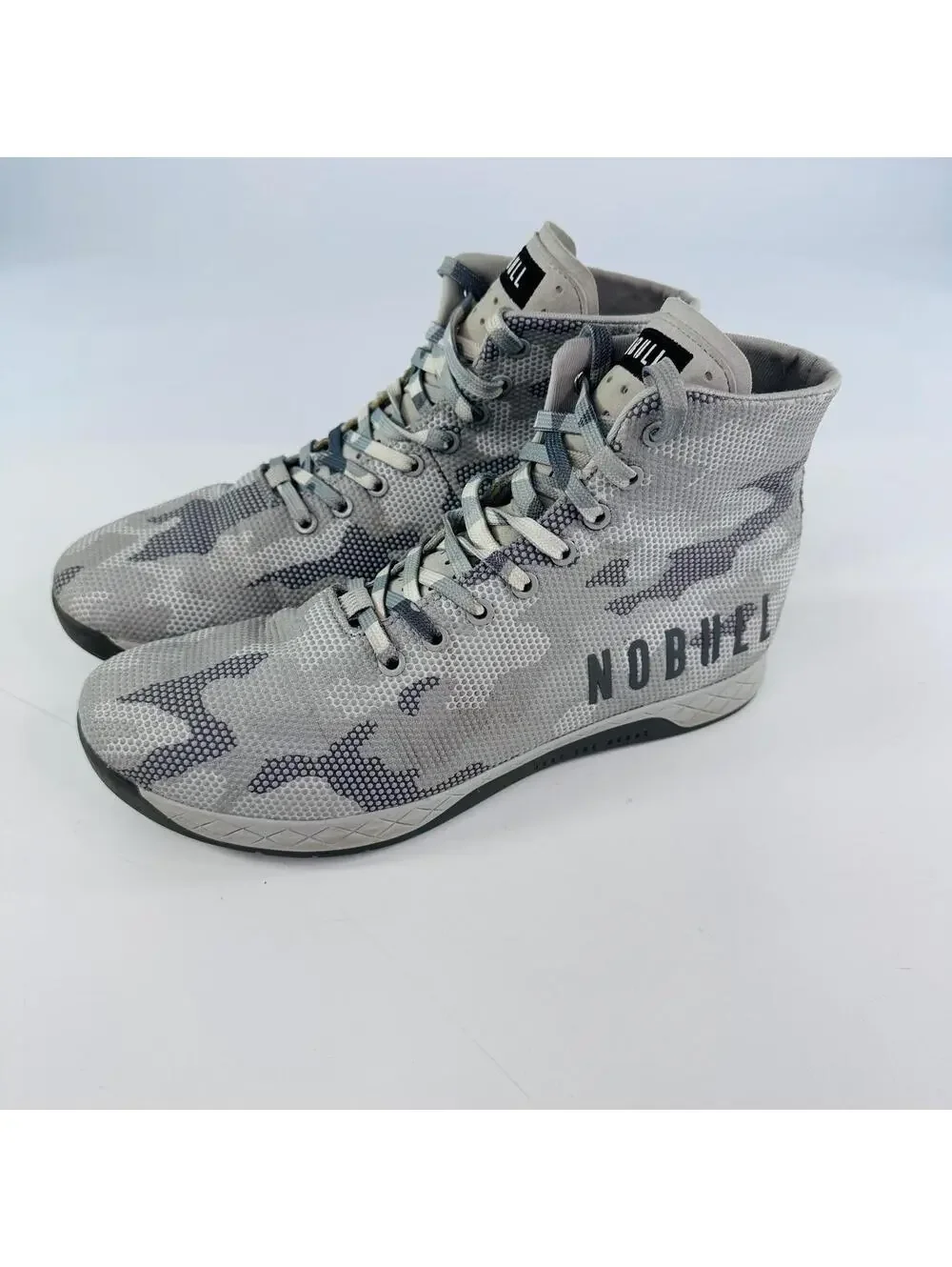 NOBULL High-Top Arctic Camo Trainer US 11.5 Mens Lace-Up Sneakers - Picture 10 of 15